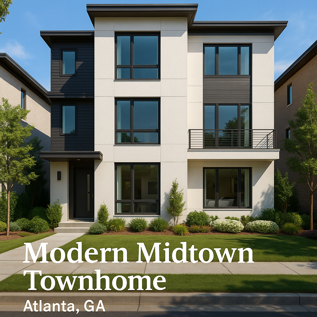Modern Midtown Townhome